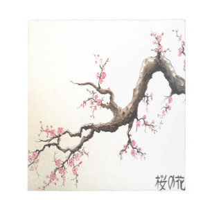Japanse Cherry Blossom Notitieblok