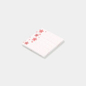 Japanse Cherry Blossom Sakura Post-it® Notes (Schuin)