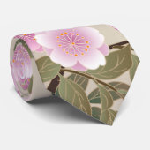 Japanse Cherry Blossom Stropdas (Opgerold)