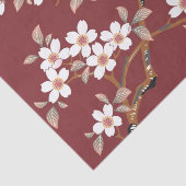 Japanse Cherry Blossom Tissuepapier (Detail)