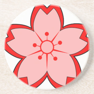 Japanse Cherry Blossom Zandsteen Onderzetter