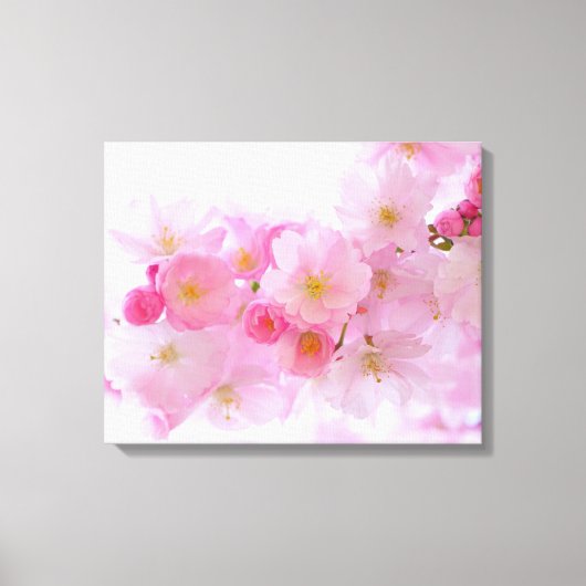 Japanse Cherry Tree Blossom Canvas Afdruk (Voorkant)