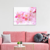 Japanse Cherry Tree Blossom Canvas Afdruk (Insitu (Woonkamer))