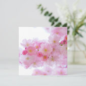 Japanse Cherry Tree Blossom Kaart (Staand voorkant)