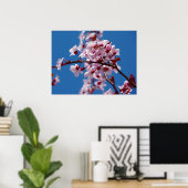Japanse Cherry Tree Blossom Poster (Thuiskantoor)