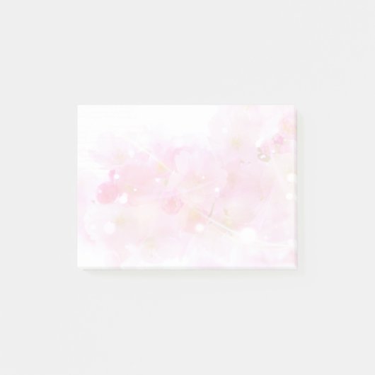 Japanse Cherry Tree met Pastel Pink Blossom Post-it® Notes (Voorkant)