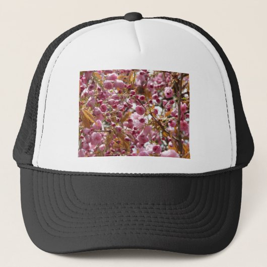 Japanse Cherry Trees Trucker Pet (Voorkant)