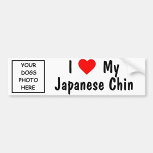 Japanse Chin Bumpersticker