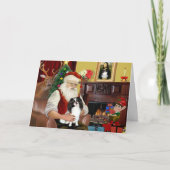 Japanse Chin Feestdagen Kaart (Voorkant)