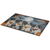 Japanse Chin Halloween Spooky Snijplank (Hoek)