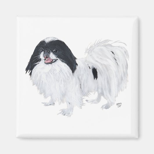 Japanse Chin Hond Magneet (Voorkant)
