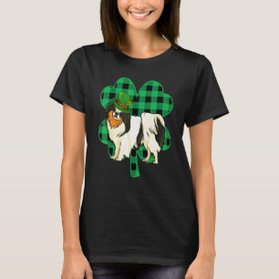 Japanse Chin Kabouter St. Patrick's Day Geluk T-shirt
