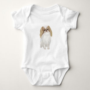 Japanse Chin (Limoen / wit) Romper