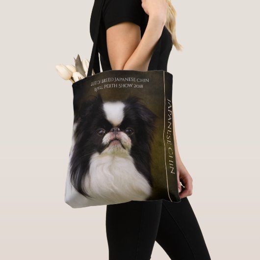 Japanse Chin Presentation Canvas tas (Dichtbij)