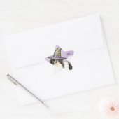 Japanse Chin Witch Ster Sticker (Envelop)