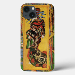 Japanse courtisane Oiran door Vincent van Gogh iPhone 13 Hoesje