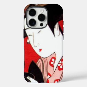 Japanse Dames Thee Serverende Ceremonie Zen Kuns iPhone 16 Pro Hoesje