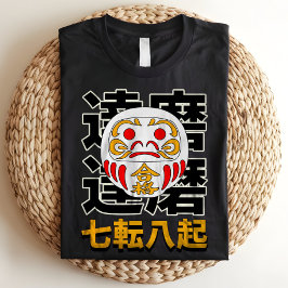 Japanse Daruma Doll Succes Tri-Blend Shirt