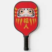 Japanse Daruma - Veel succes Pickleball Paddle (Voorkant)