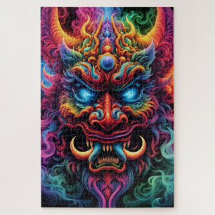 Japanse Demon Jigsaw Puzzel