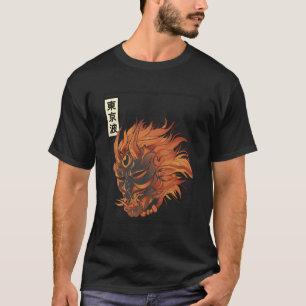 Japanse Demon Oni Japan esthetische anime T-shirt