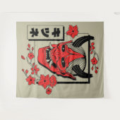 Japanse demon wandkleed (Voorkant (horizontaal))