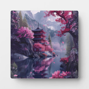 Japanse Devine Mystery Plaque met Stand Fotoplaat