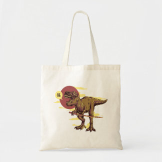 Japanse Dinosaur Tote Bag