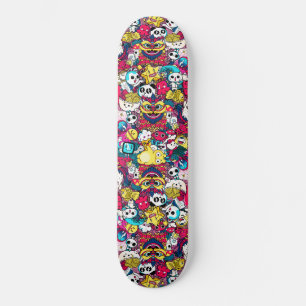 Japanse doodle Art Skateboard