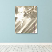 Japanse draak Canvas Afdruk (Insitu (Houten vloer))