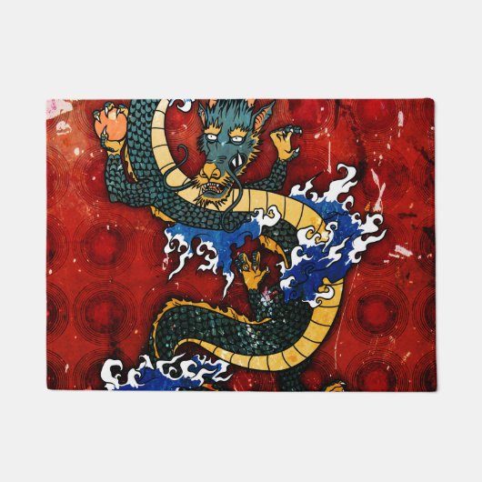 Japanse draak deurmat (Voorkant)