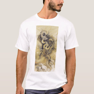 Japanse draak t-shirt