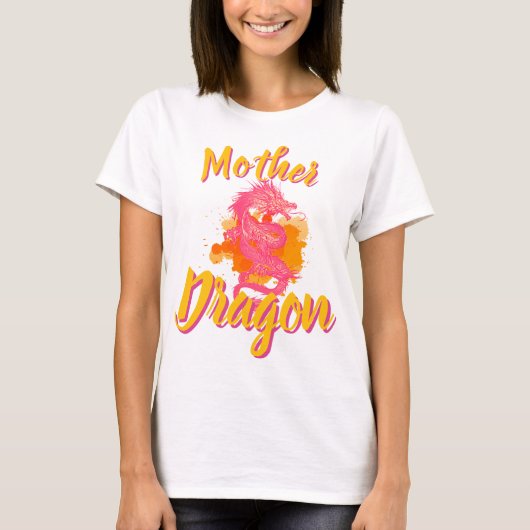 Japanse draak t-shirt (Voorkant)