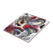 Japanse draak tegeltje (Zijkant)