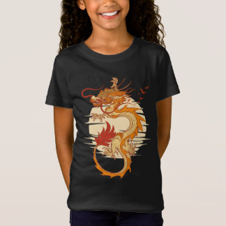 Japanse Draak Vintage  T-shirt