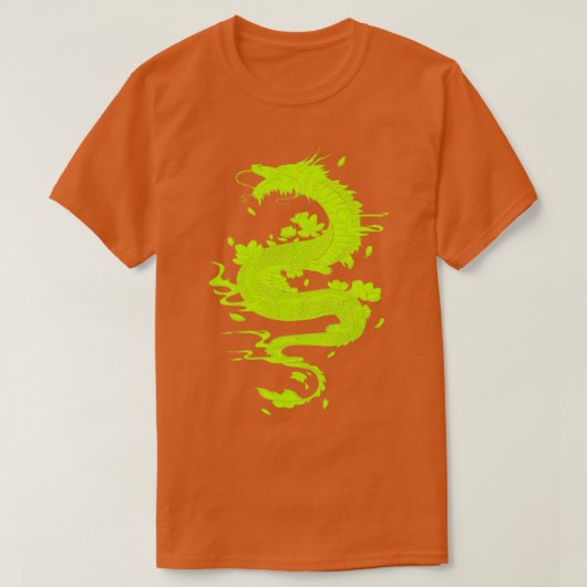 Japanse Dragon12 T-shirt (Design voorkant)