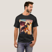 Japanse Dragon King T-shirt (Voorkant volledig)
