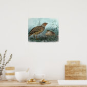 Japanse  driekwart-illustratie poster (Keuken)