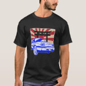Japanse drift-autogordel met rugleuning drifti T-shirt (Voorkant)