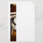 Japanse Drums Stationery Briefpapier (Voorkant / Achterkant)