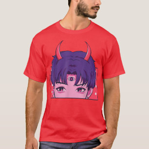 Japanse duivel die Anime Manga Grafische Kunst Ja  T-shirt