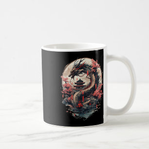 Japanse Esthetische Draak Japanse Kunst Japan Tatt Koffiemok