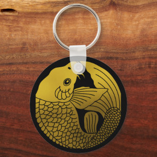 Japanse familie Crest-Carp Sleutelhanger