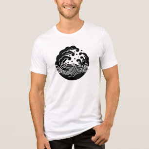 Japanse familie Crest-Wave Tri-Blend Shirt