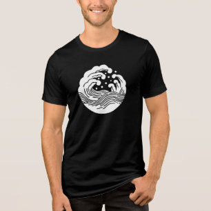 Japanse familie Crest-Wave Tri-Blend Shirt
