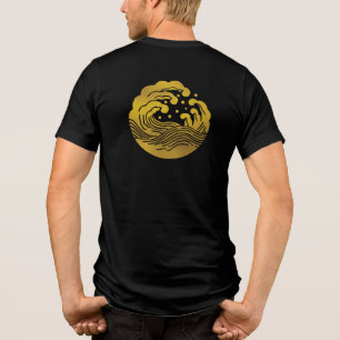 Japanse familie Crest-Wave Tri-Blend Shirt
