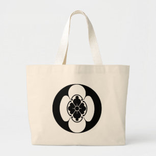 Japanse familiekust (KAMON) van de Hotta's Grote Tote Bag