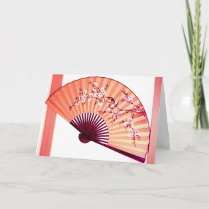 Japanse Fan Decoratie- kaart