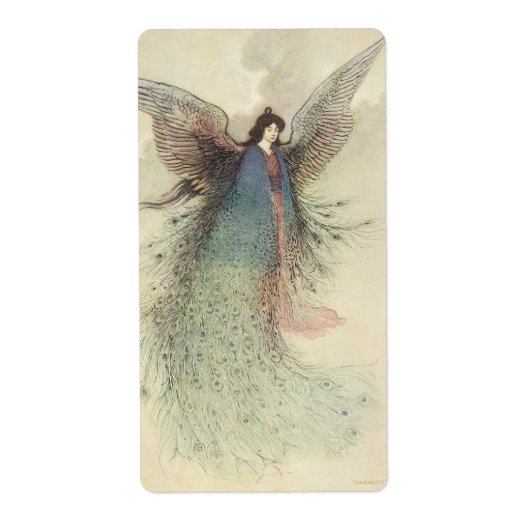  Japanse feiale Tale, de Moon Maiden Etiket (Voorkant)