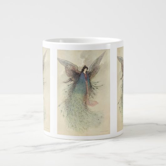  Japanse feiale Tale, de Moon Maiden Grote Koffiekop (Voorkant)